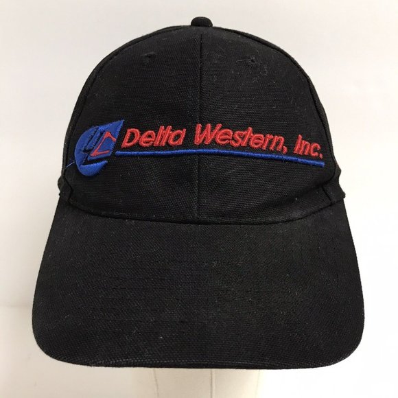 Delta Western Inc Alaska Petroleum Distributor Adjustable Hat - Picture 1 of 6